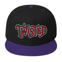 Twisted Horror Carnival embroidered snapback hat, product image 4