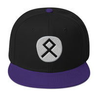 Othala Rune embroidered snapback hat, product image 4