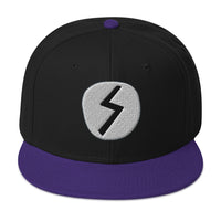 Sowilo Rune embroidered snapback hat, product image 4