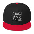 Otaku オタク Anime embroidered snapback hat, product image 6