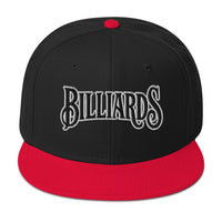 Billiards Pool Hall embroidered snapback hat, product image 6
