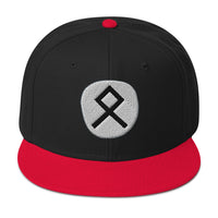 Othala Rune embroidered snapback hat, product image 5