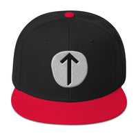Tiwaz Rune embroidered snapback hat, product image 5