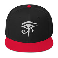 Eye of Horus embroidered snapback hat, product image 6