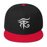 Eye of Ra embroidered snapback hat, product image 6