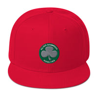 Silver Shamrock Novelties Embroidered Flat Bill Cap embroidered snapback hat, product image 24