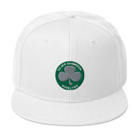 Silver Shamrock Novelties Embroidered Flat Bill Cap embroidered snapback hat, product image 35