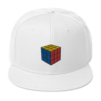 Gaming Speed Cube Puzzle Box Embroidered Flat Bill Cap embroidered snapback hat, product image 35