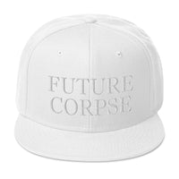 Future Corpse Goth Fashion Embroidered Flat Bill Cap embroidered snapback hat, product image 35
