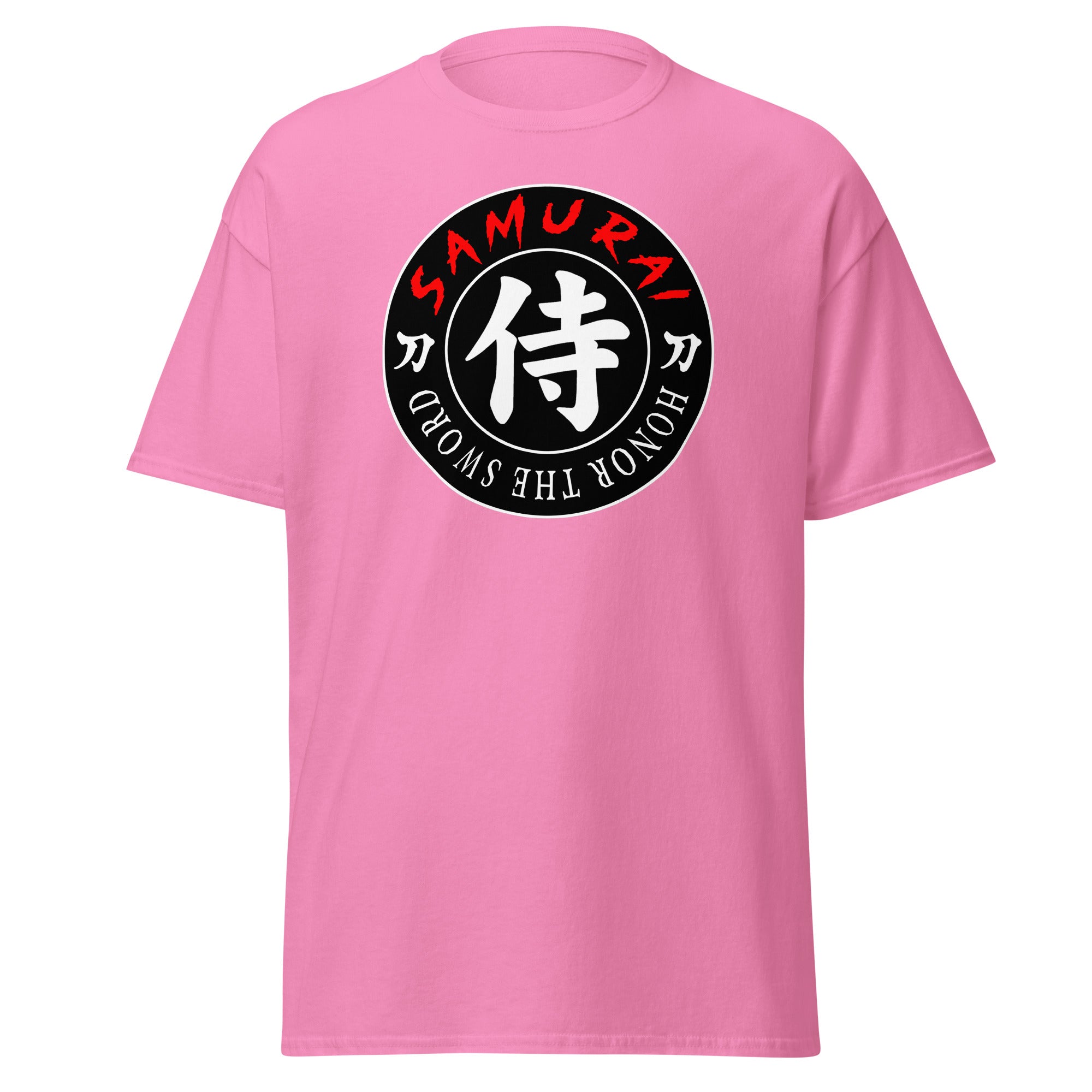 Samurai Honor the Sword Japanese Kanji Symbol Short Sleeve Shirt