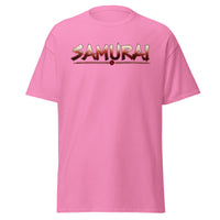 Samurai Warrior design on unisex T-shirt, front view