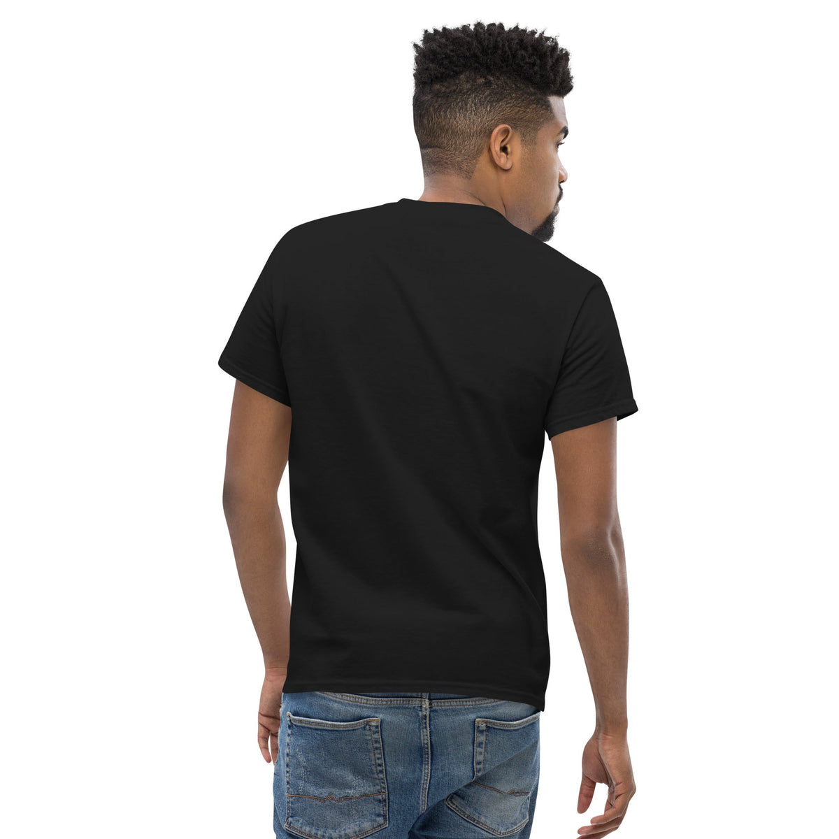 Unisex T-shirt, back view