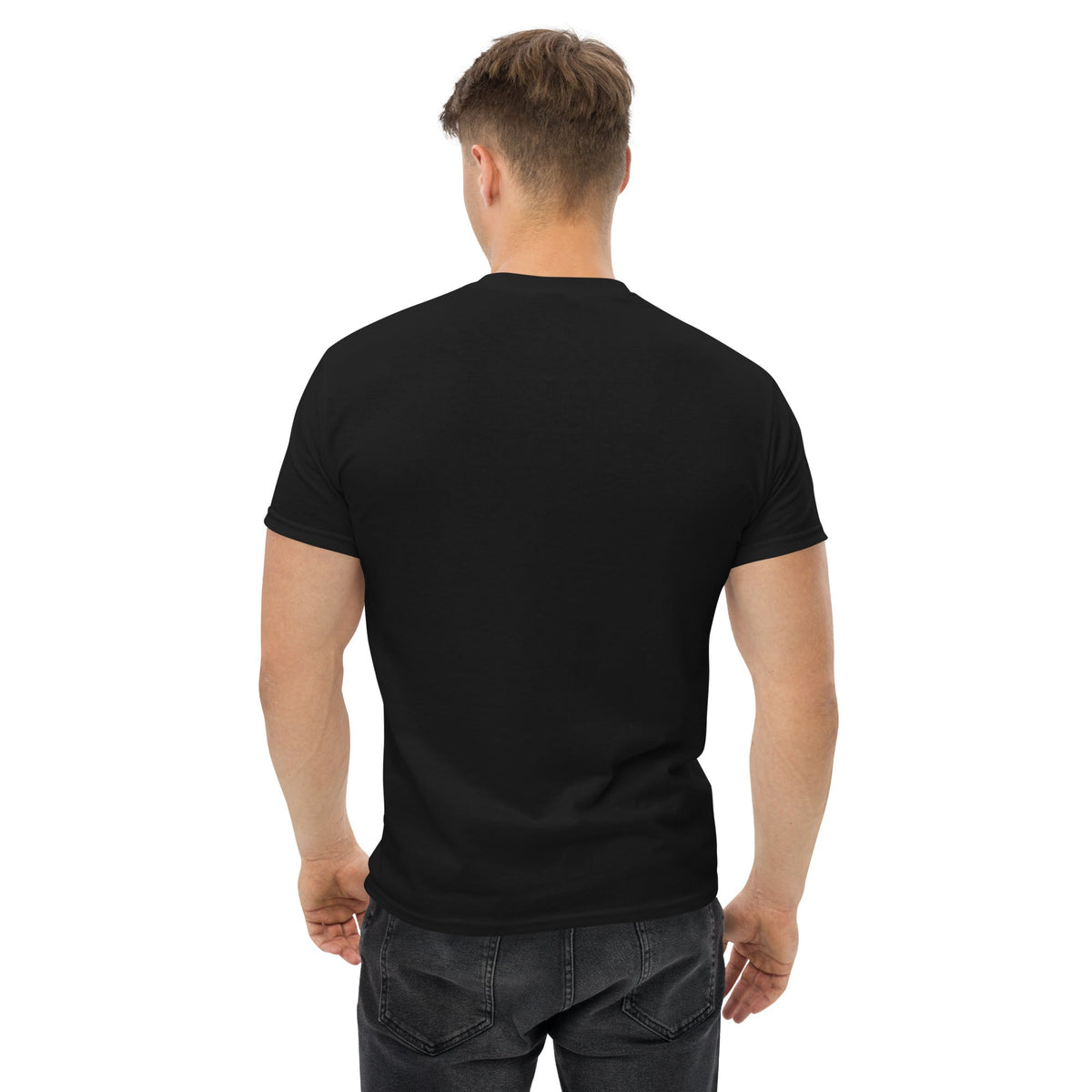 Unisex T-shirt, back view