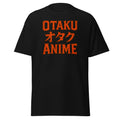 Otaku オタク Anime design on unisex T-shirt, front view