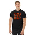 Otaku オタク Anime design on unisex T-shirt, front view