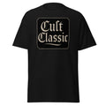 Cult Classic design on unisex T-shirt, front view
