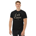 Cult Classic design on unisex T-shirt, front view