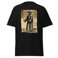 Plague Doctor 1334 design on unisex T-shirt, front view
