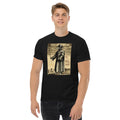 Plague Doctor 1334 design on unisex T-shirt, front view