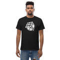 Lament Configuration design on unisex T-shirt, front view