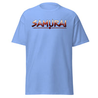 Samurai Warrior design on unisex T-shirt, front view