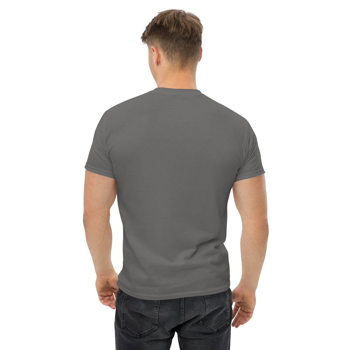 Unisex T-shirt, back view