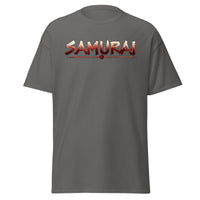 Samurai Warrior design on unisex T-shirt, front view