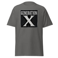 Gen X Retro Shirt design on unisex T-shirt, front view