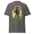 Plague Doctor 1334 design on unisex T-shirt, front view
