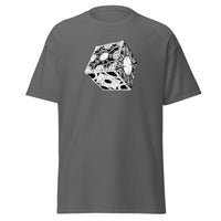 Lament Configuration design on unisex T-shirt, front view