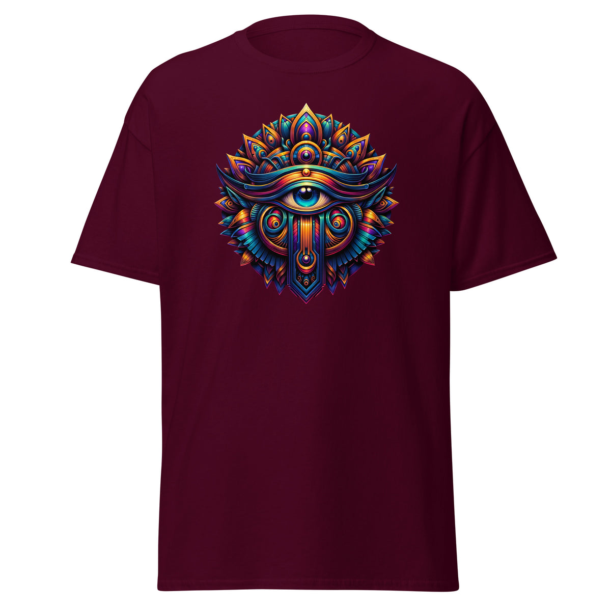 All-Seeing Eye design on unisex T-shirt, front view