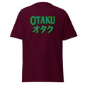 Otaku オタク design on unisex T-shirt, front view
