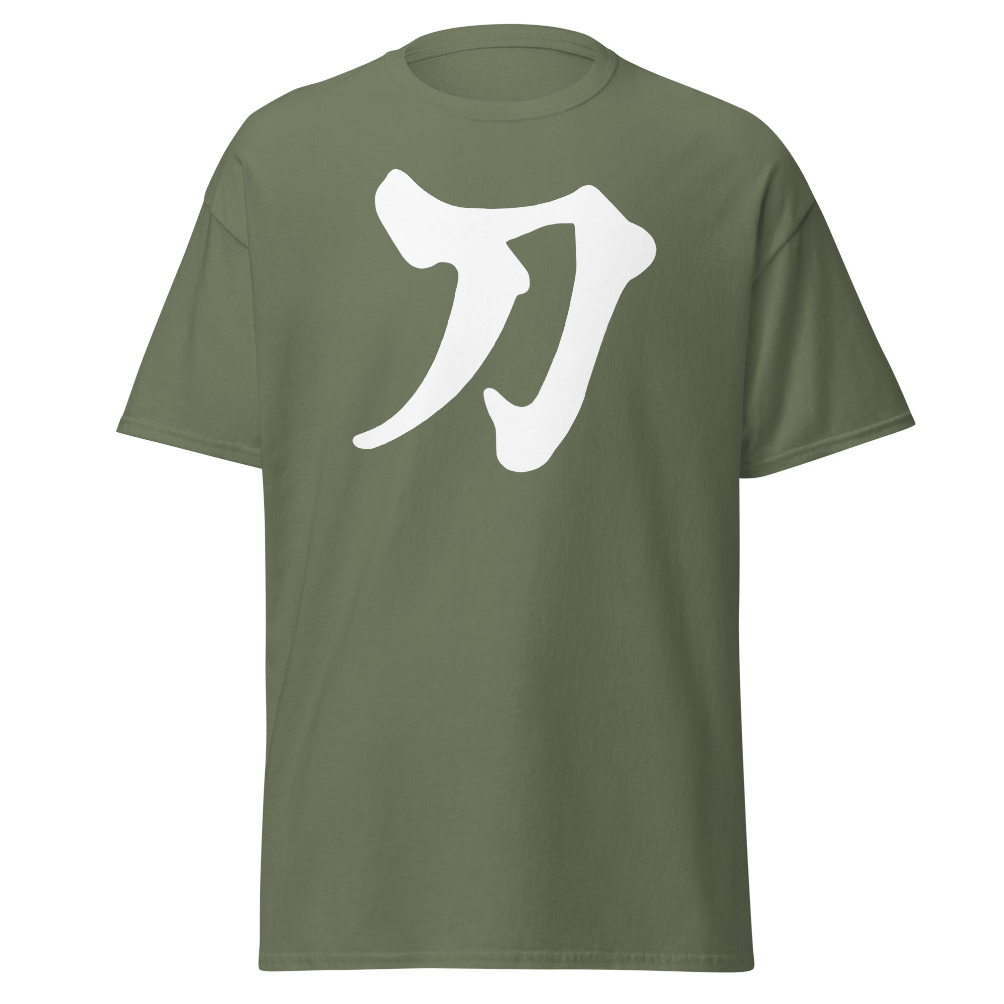 Sword Japanese Kanji Symbol Letter Short Sleeve T-Shirt