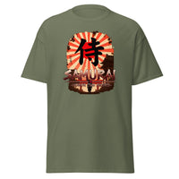 Samurai Honor the Sword design on unisex T-shirt, front view