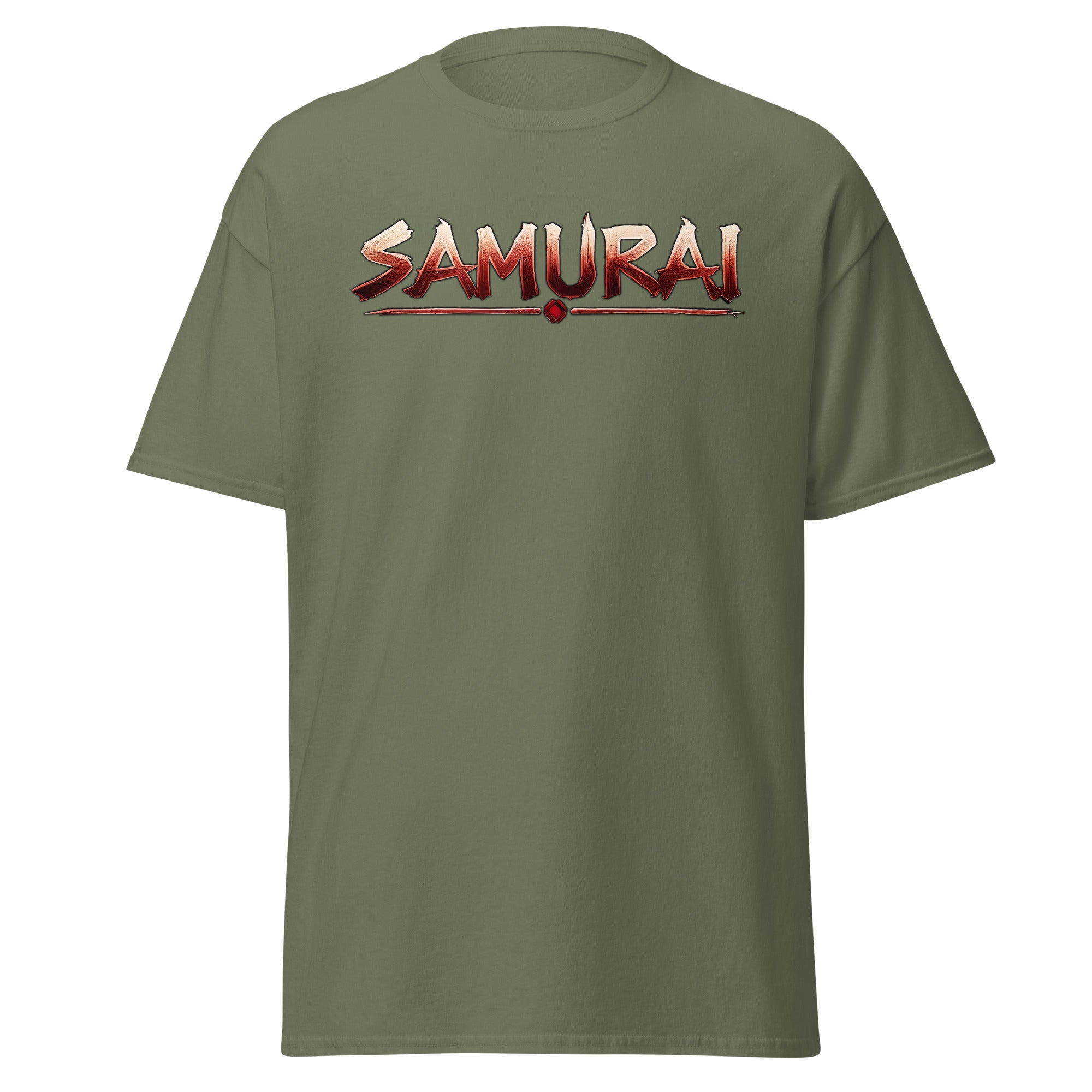 Japanese Culture Samurai Warrior Short Sleeve Shirt