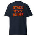 Otaku オタク Anime design on unisex T-shirt, front view