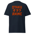 Otaku オタク Anime design on unisex T-shirt, front view