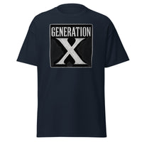 Gen X Retro Shirt design on unisex T-shirt, front view