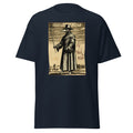 Plague Doctor 1334 design on unisex T-shirt, front view