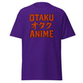 Otaku オタク Anime design on unisex T-shirt, front view