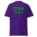Otaku オタク design on unisex T-shirt, front view
