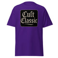 Cult Classic design on unisex T-shirt, front view