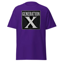 Gen X Retro Shirt design on unisex T-shirt, front view