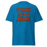 Otaku オタク Anime design on unisex T-shirt, front view