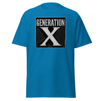Gen X Retro Shirt design on unisex T-shirt, front view