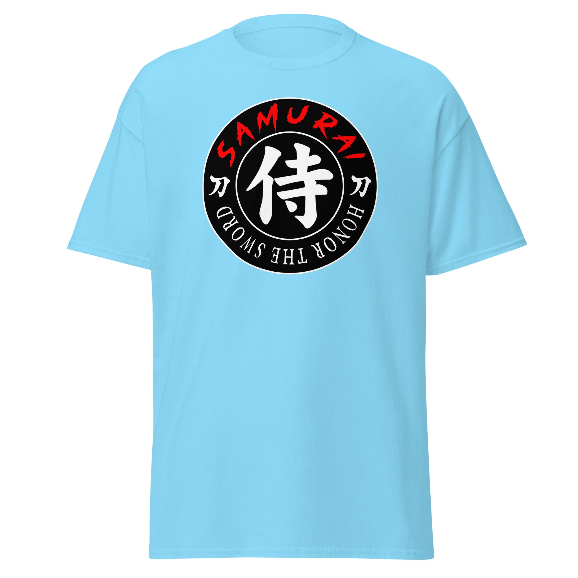 Samurai Honor the Sword Japanese Kanji Symbol Short Sleeve Shirt