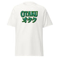 Otaku オタク design on unisex T-shirt, front view
