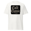 Cult Classic design on unisex T-shirt, front view