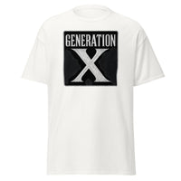 Gen X Retro Shirt design on unisex T-shirt, front view