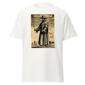 Plague Doctor 1334 design on unisex T-shirt, front view